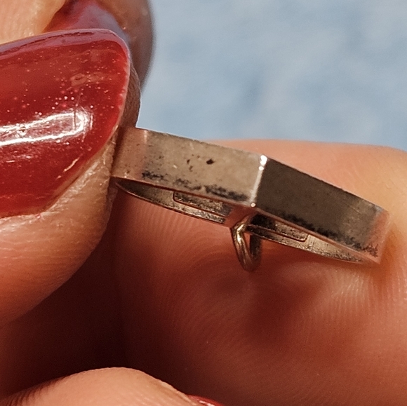 James Avery Sterling Silver Heart Cross Pendant Charm Retired Eternity Forever - Picture 5 of 11